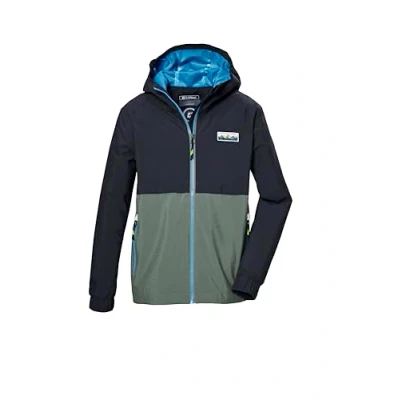 Abbildung von Killtec Funktionsjacke »KOS 141 BYS JCKT«, Wasserdichte Kinderjacke, Colourblock, reflektierend, PFAS frei