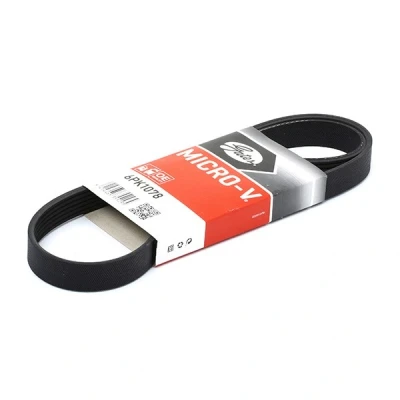 Abbildung von GATES 6PK1078 Keilrippenriemen 1078 6 Polyester, EPDM (Ethylen Propylen Dien Kautschuk) RoadMax Value Line VOLKSWAGEN: Polo IV Hatchback kfzteile,
