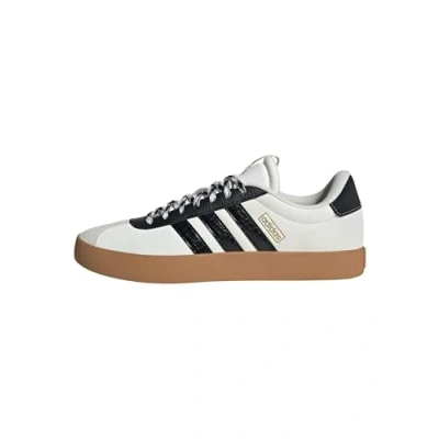 Abbildung von adidas Herren VL Court 3.0 Shoes Schuhe, Off White/core Black/Gold met, 47 1/3 EU