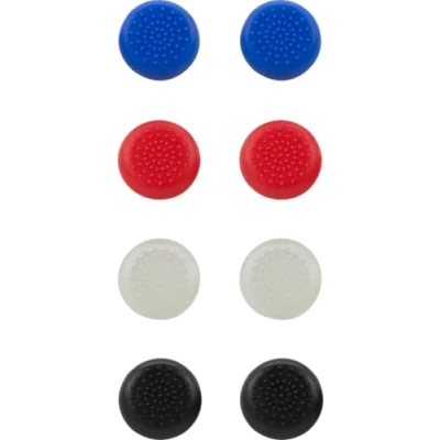 Abbildung von Speedlink STIX Controller Cap Set Aufsätze für Analog Sticks der PlayStation 4 und 5, mehrfarbig, blau, rot, weiß, schwarz