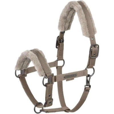 Abbildung von Eskadron Halfter Faux Fur Platinum &#039;25 Smoky Taupe Shetland Agradi.deVerkauft von Agradi