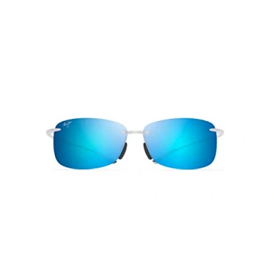 Abbildung von Maui Jim Unisex Sunglasses, Blue &#039;akau Crystal Matte, 62