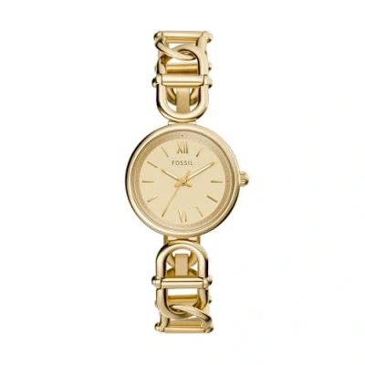 Abbildung von Fossil Damen Analog Quarz Uhr mit Edelstahl Armband ES5375
