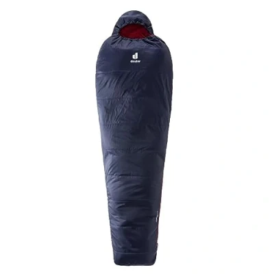 Abbildung von deuter Dreamlite Kunstfaser Schlafsack, navy cranberry