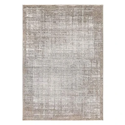Abbildung von andiamo Webteppich moderner stilvoller Kurzflor Teppich robust und pflegeleicht aus 100% Polypropylen geeignet für Fußbodenheizung Saugroboter 160 x 230 cm Streifen Beige