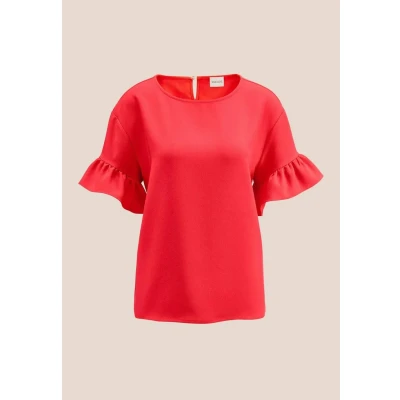 Abbildung von Madeleine MIT GLÄNZENDEM Finish Bluse, Damen, Größe: 34, Coral