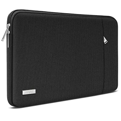 Abbildung von TECOOL Laptop Tasche Hülle für 13.6 MacBook Air M2 M3 A3113 A2681(2024 2022),13 Pro M1 2022 2016,13 Surface 10 9 8 7, Schutzhülle 13 zoll iPad Pro(M4)/ Air(M2) 2024, Schwarz