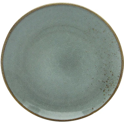 Abbildung von CreaTable 27 cm, Blue, 22060, Serie Nature Collection, 6 teiliges Geschirrset, Speiseteller aus Steinzeug, spülmaschinen und mikrowellengeeignet, Qualitätsproduktion