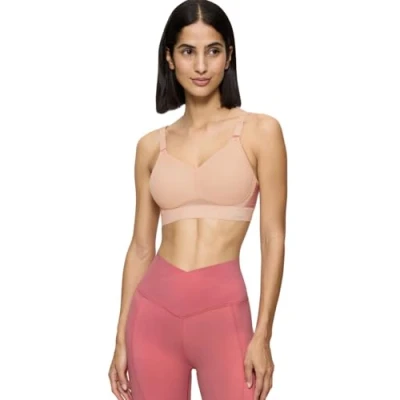 Abbildung von Triaction by Triumph Hybrid LITE Sportbh mit starker Stützkraft, Damen, Größe: 80C, Light brown