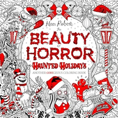 Abbildung von The Beauty of Horror: Haunted Holidays Coloring Book