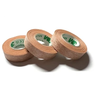 Abbildung von 3M Micropore Chirurgisches Klebeband, hypoallergen, 1,25 cm x 9,1 m, 3 Stück