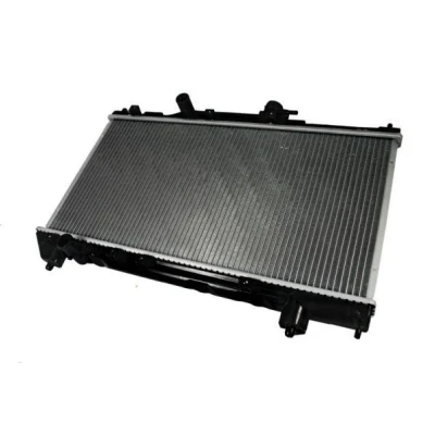 Abbildung von THERMOTEC D72007TT Kühler, Motorkühlung Aluminium, Kunststoff für Fahrzeuge mit/ohne Klimaanlage 325 659 16 Schaltgetriebe Kühlrippen gelötet
