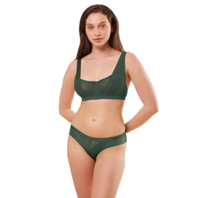 Abbildung von Triumph Damen Aura Spotlight T W02 Bra, Green KISS, 70G