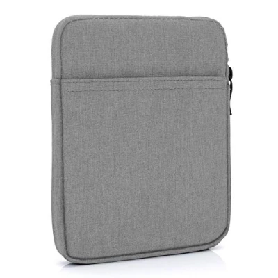 Abbildung von MyGadget Nylon Sleeve Hülle für Tablet bis 10 Zoll [ 25,5 x 17,5 cm ] Schutzhülle Tasche ideal z.b. iPad Air Pro 9,7 &quot;, Samsung Galaxy Tab S6 Grau