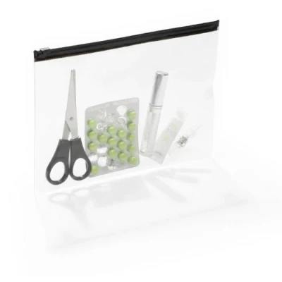 Abbildung von Durable Reißverschlusstasche A5, 5 Stück, transparent, 248001