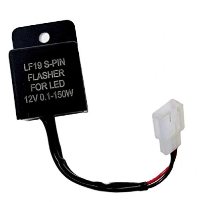 Abbildung von Auto Universal 2 poliges 12 V Motorrad LED Blinkerrelais Lastunabhängiges Blinker