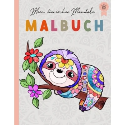 Abbildung von Mein tierisches Mandala Malbuch: Das zauberhafte Malbuch ab 6 Jahren für Mädchen und Jungs mit 50 Tiermandalas Kinder Ein einzigartiges Geschenk kleine kreative Köpfe