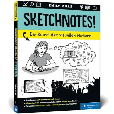 Abbildung von Sketchnotes!: Die Kunst der visuellen Notizen: Das Arbeitsbuch mit Vorlagen zum Nachzeichnen