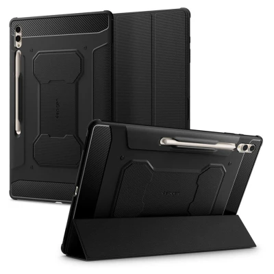 Abbildung von Rugged Armor Pro Klapphülle für das Samsung Galaxy Tab S9 Ultra Schwarz