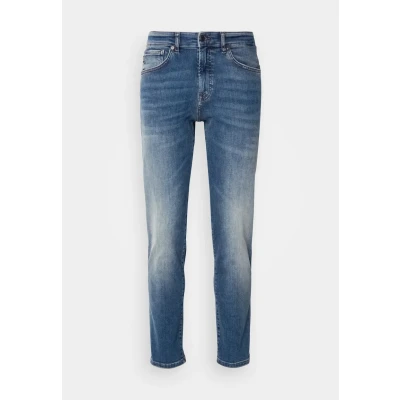 Abbildung von BOSS Maine Jeans Straight Leg navy, Herren, Größe: 46x32, Navy