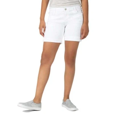 Abbildung von Timezone Damen Regular Alexatz Shorts, Weiß (Pure White 0100), W29(Herstellergröße:29)