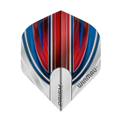 Abbildung von WINMAU Prism Alpha Red &amp; White Extra Dicke Dart Flights 1 Sätze pro Packung (3 insgesamt)
