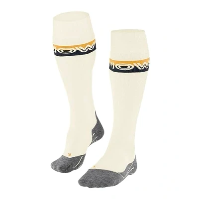 Abbildung von Falke KNIE Intermediate Kniestrümpfe, Herren, Größe: 42 43, Off white