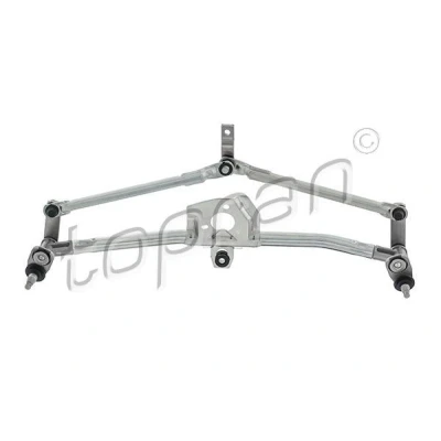 Abbildung von TOPRAN 110 694 Scheibenwischergestänge für Linkslenker Fahrzeugfrontscheibe ohne Elektromotor VOLKSWAGEN: Golf 4 Variant, 4, Bora Saloon