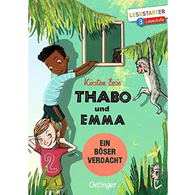 Abbildung von Thabo und Emma. Ein böser Verdacht: Lesestarter. 3. Lesestufe. Spannendes Detektiv Abenteuer für Erstleser, Kinderbuch ab 8 Jahren