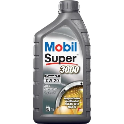 Abbildung von Mobil Super 3000 Formula P 0W 20 1l Motoröl 157515 PEUGEOT: 508 II SW, 208 I Hatchback, 2008 Estate, CITROËN: C4 Cactus, C3 III, Berlingo