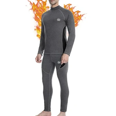 Abbildung von MEETWEE Thermounterwäsche Herren Atmungsaktiv Männer Thermo Funktionswäsche Winter Skiunterwäsche Unterwäsche Thermounterhemd Thermounterhose Base Layer Ski Sport