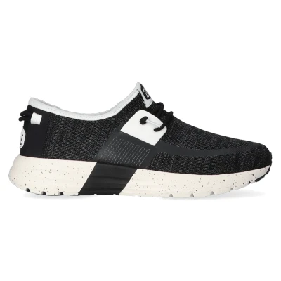 Abbildung von Hey Dude Scarpe Sneaker low, Herren, Größe: 45, Black white Schuhe