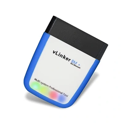 Abbildung von TONWON OBDII Bluetooth, Vgate vLinker BM+ OBD2 diagnosegerät OBD Adapter Kontrollieren Sie die Motorleuchte für Android, IOS und Windows (Bluetooth 4.0)