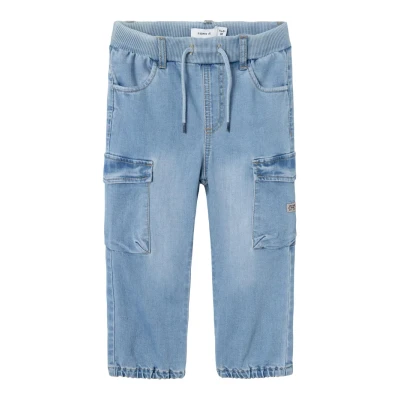 Abbildung von Name it Nmmben Baggy Jeans Relaxed Fit für Kinder, Größe: 80, Medium blue denim