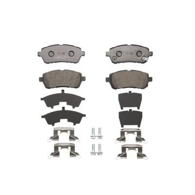 Abbildung von BRECK 24283 00 702 10 Bremsbelagsatz mit akustischer Verschleißwarnung FORD: Fiesta 6, 6 Van, Mk6 Saloon, SUZUKI: SWIFT 4