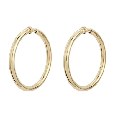 Abbildung von Traveller Ohrclip Creolen Damen Ø 45mm 22kt vergoldet 155052