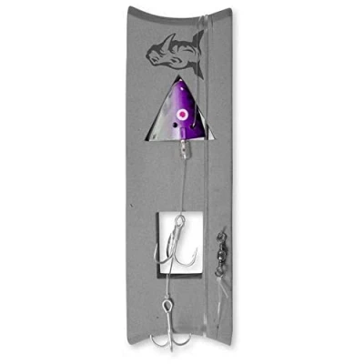 Abbildung von Rhino Premium Bait Holder Rig System für Köderhalterung Meeres Angel zubehör, Old Witch, 120 cm