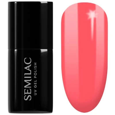 Abbildung von Semilac UV Nagellack 006 Classic Coral 7ml Kollektion Hottie