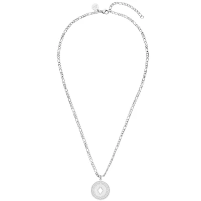Abbildung von Purelei® Lolani Kette Damen (Silber) Halskette aus langlebigem Edelstahl Wasserfeste mit Anhänger 45 50 cm Länge verstellbar für deinen individuellen Look