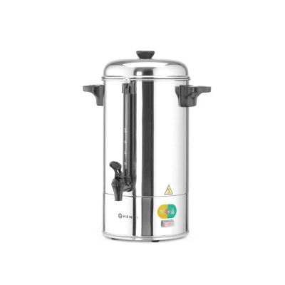 Abbildung von HENDI Kaffeebereiter 10 l 39 x 27,5 53 cm einwandig Edelstahl mit Filterwanne Füllstandsanzeige, Perkolator kaufen
