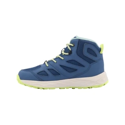 Abbildung von Jack Wolfskin Woodland Texapore Hikingschuh für Kinder, Größe: 35, Evening sky Lederimitat/textil