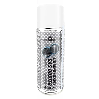 Abbildung von AABCOOLING 1x Home&amp;Office Druckluftspray Gas Duster 400ml K4, Bürogeräte, Tastatursauger, Reinigungsgeräte, Luft druck Compressed Air, Druckluft Reinigung
