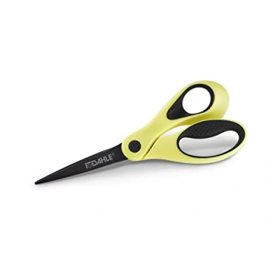 Abbildung von Dahle Color ID Papierschere (für Rechtshänder, 21 cm) lucky green