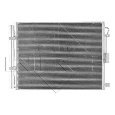 Abbildung von NRF EASY FIT 350230 Klimakondensator mit Trockner, Dichtring 12,9 8,6 Aluminium 470 HYUNDAI: i30 II Hatchback, KIA: cee‘d Hatchback