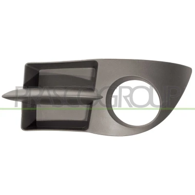 Abbildung von PRASCO RN3242134 Lüftungsgitter mit Loch/Löchern für Nebellampen vorne links RENAULT: CLIO 3
