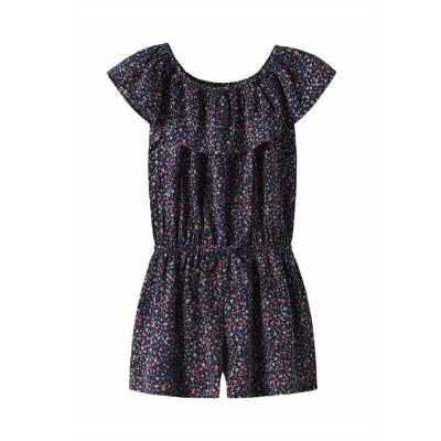 Abbildung von Name it Nkfvinaya Jumpsuit für Kinder, Größe: 122, Navy blazer