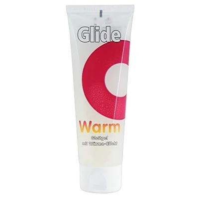 Abbildung von ORION Gleitgel &quot;Glide Warm&quot; intensives Gleitmittel mit Wärme Effekt, auf Wasserbasis, Latexkondom kompatibel, vegan, made in Germany, 80ml