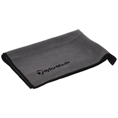 Abbildung von TaylorMade 2017 Microfaser Cart Herren Golf Handtuch 15 &quot;x 24&quot; Grey