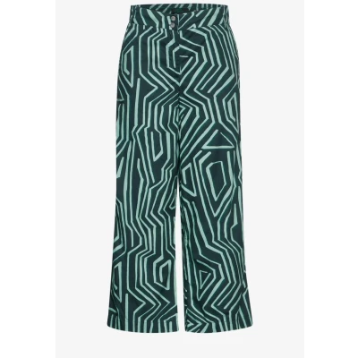 Abbildung von Cecil Loose FIT Stoffhose, Damen, Größe: Mx26, Grün