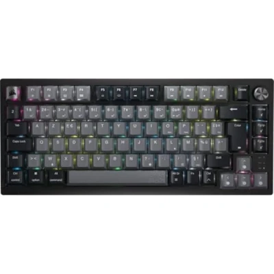 Abbildung von Corsair K65 Plus Wireless 75% RGB Mechanische Gaming Tastatur, Hot Red, lineare MLX Red Pre Lubrifiziert, PBT Tastenkappen, AZERTY FR Schwarz